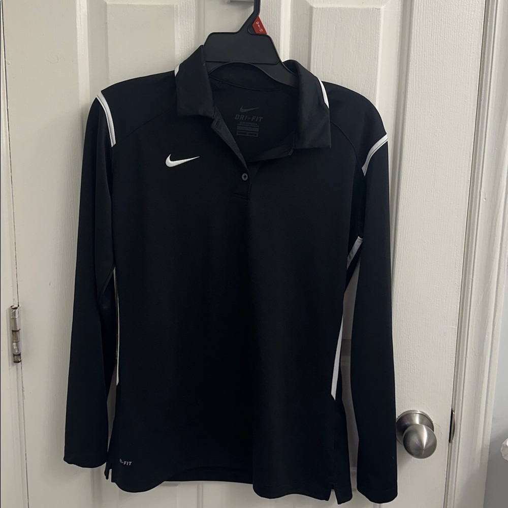 Nike Dri-FIT Black Polo Shirt